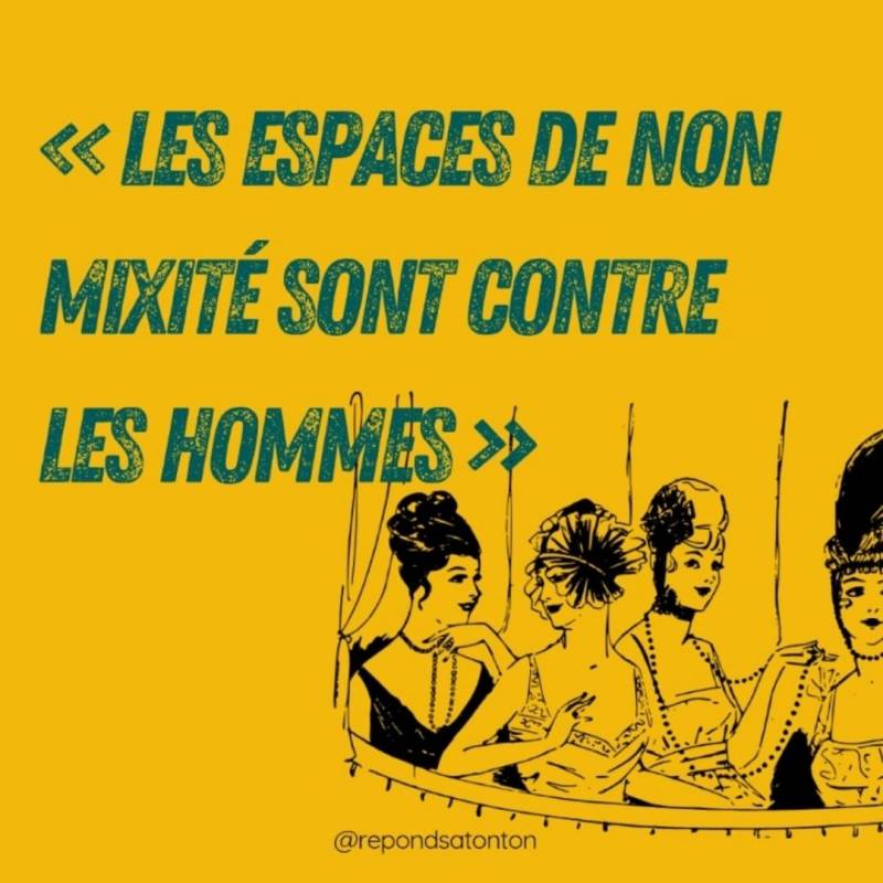 « Les espaces de non mixité sont contre les hommes&nbsp;»