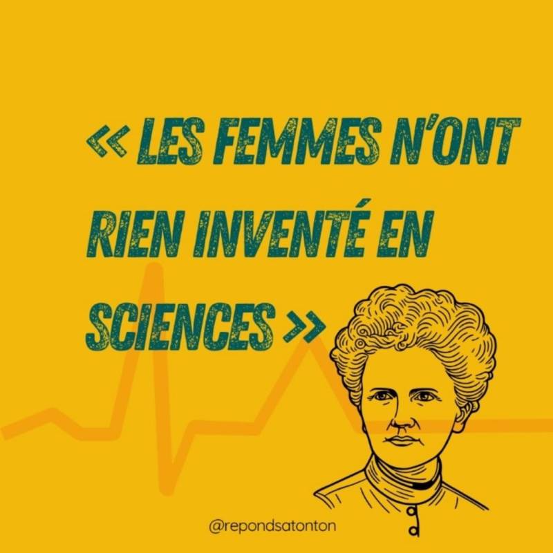 « Les femmes n’ont rien inventé en sciences&nbsp;»