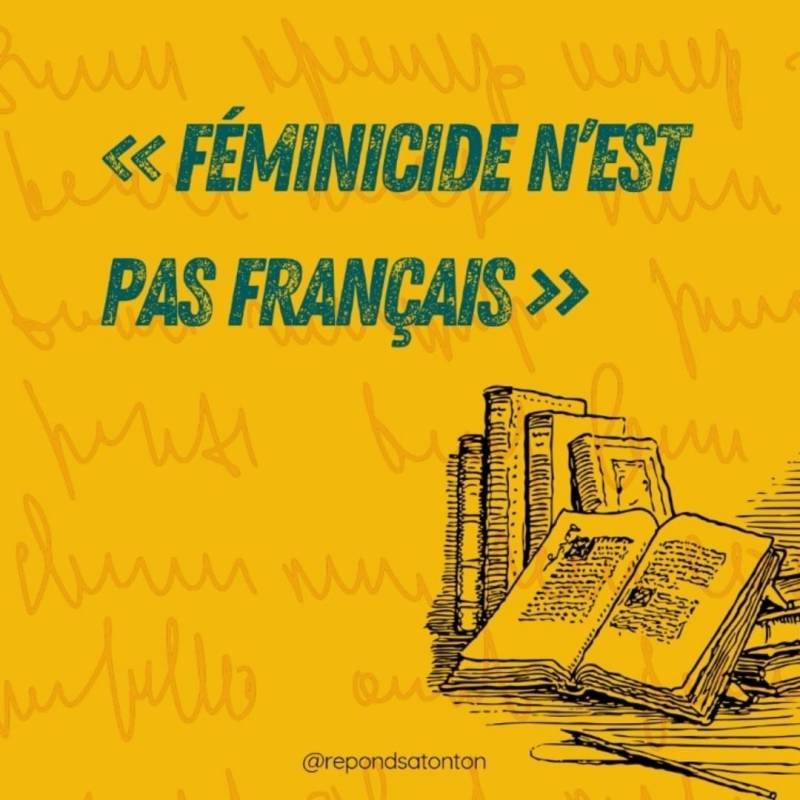 « Le mot féminicide n’est pas français&nbsp;»